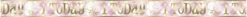 Foliebanner - Første Bursdag