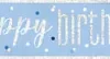 Foliebanner - "Happy Birthday"
