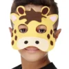 Giraffmaske i filt