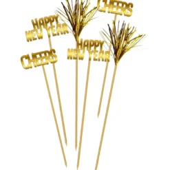 Glassdekorsett - Black & Goldt HNY