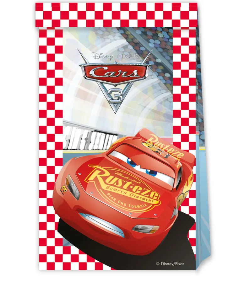 Godteposer - Cars Biler - Papir