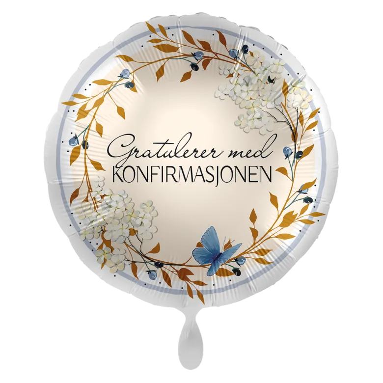 Gratulerer med konfirmajsonen - Gylden