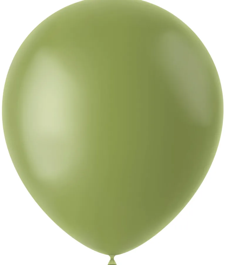 Gummiballonger - Olive Green