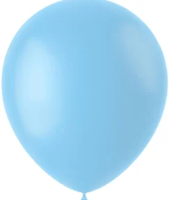 Gummiballonger - Powder Blue  Matt