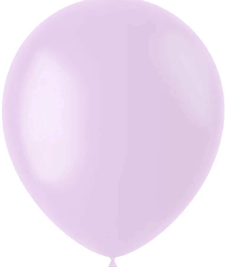 Gummiballonger - Powder Lilac Matt