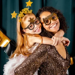 Happy New Year - Black & Gold HNY