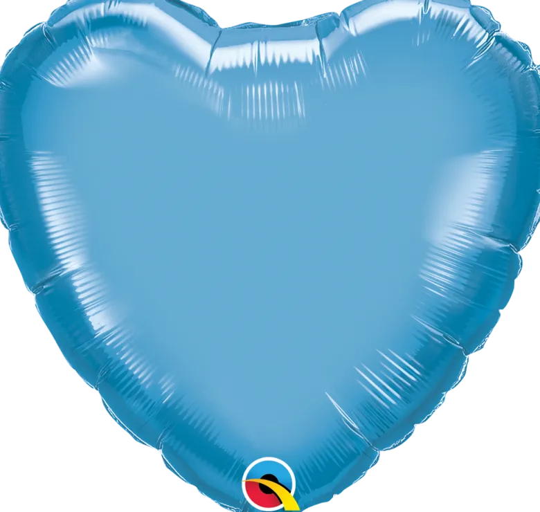 18H Chrome Blue – Hjerte (Pakket)