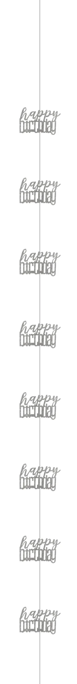 Hengende dekorasjon - "Happy Birthday"