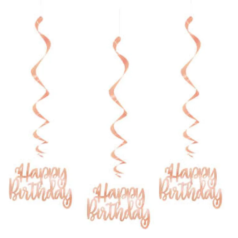 Hengende Virvel - "Happy Birthday"