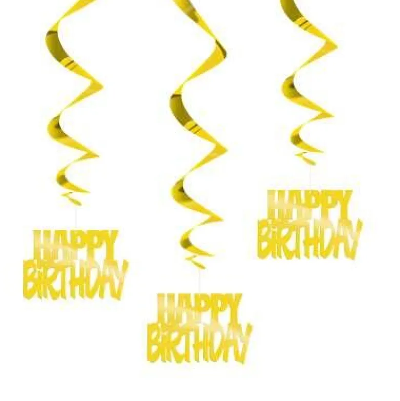 Hengende Virvel - "Happy Birthday"