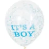 Konfettiballonger - Baby Shower Boy