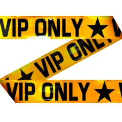 Markeringsbånd - "VIP Only" - Plast