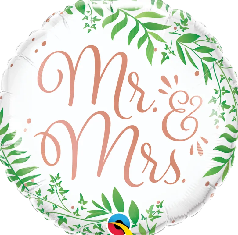 MR. & MRS. Elegant Greenery