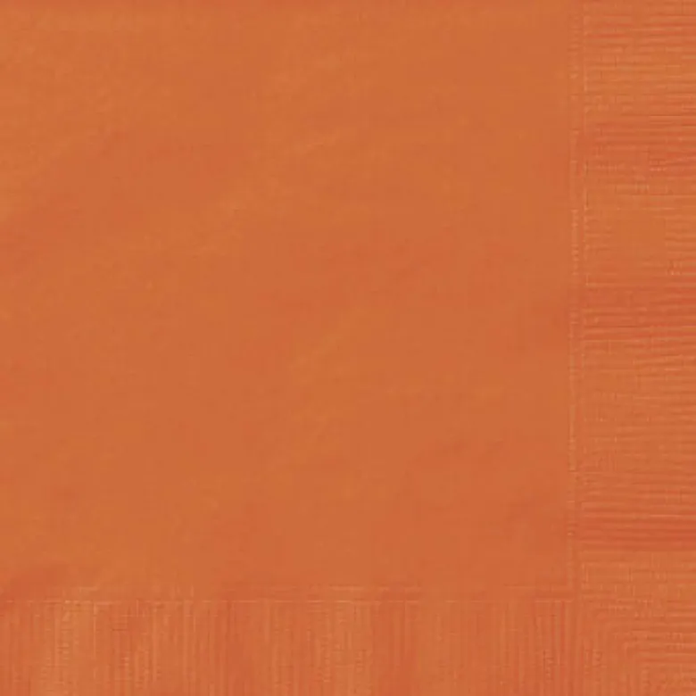 Papirservietter - Oransje