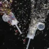 Party Poppers - Konfetti Gull og Sølv