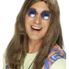 Parykk - Hippie Lang - Brun