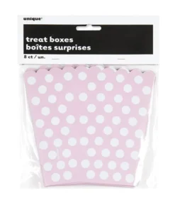 Popcorn Box - Lys Rosa Dots