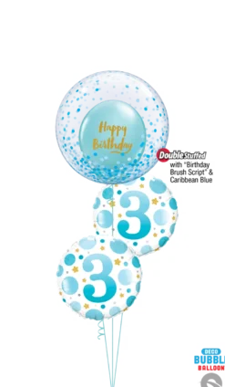 Premium Ballonger - "Happy Birthday"
