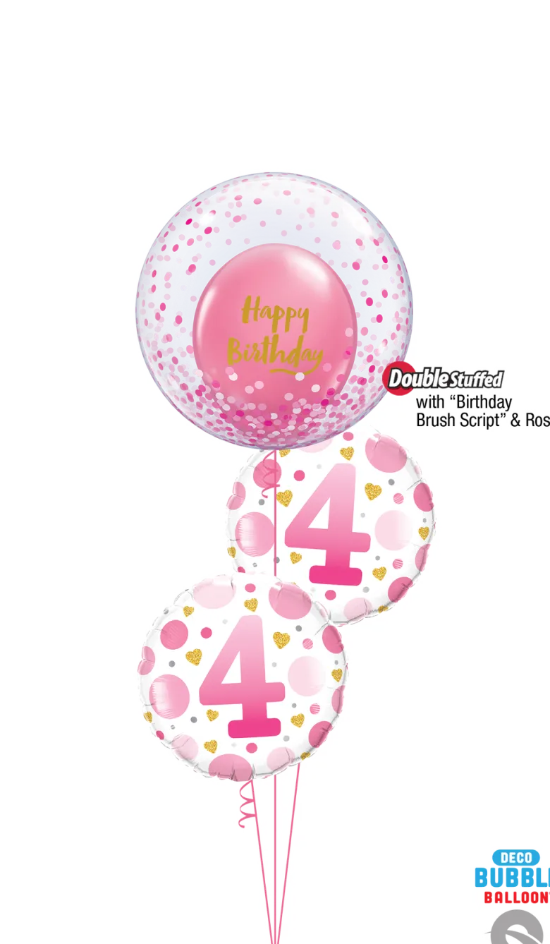 Premium Ballonger - "Happy Birthday"