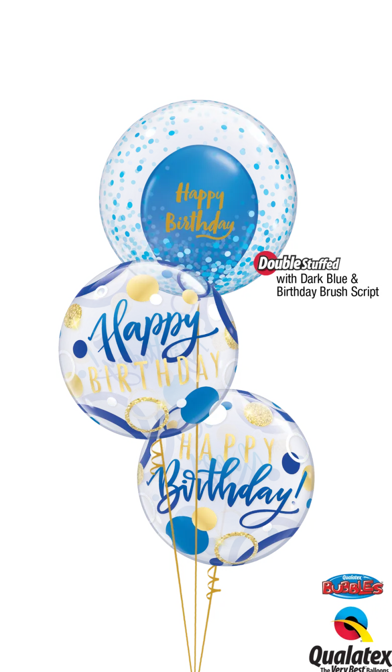 Premium Ballonger - "Happy Birthday"
