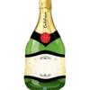 Premium Ballongfigur - Champagneflaske
