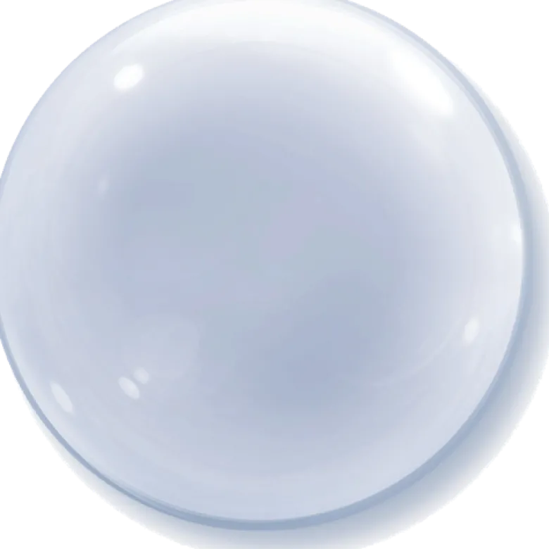 Premium Bubbleballong - Gjennomsiktig