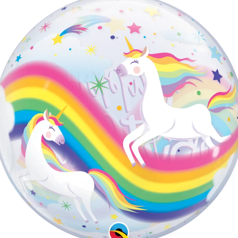Premium Bubbleballong - "Happy Birthday"