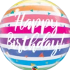 Premium Bubbleballong - "Happy Birthday"