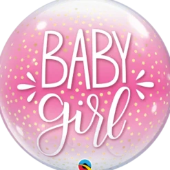 Premium Folieballong - "Baby Girl"