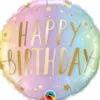 Premium Folieballong - "Happy Birthday"