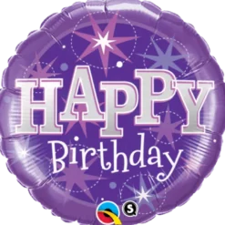 Premium Folieballong - "Happy Birthday"