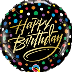 Premium Folieballong - "Happy Birthday"