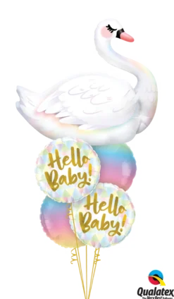 Premium Folieballong - "Hello Baby"