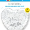 Premium Folieballong - "Just Married"