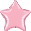 Premium Folieballong - Stjerne Lys Rosa