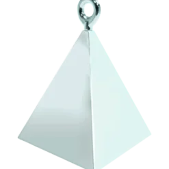 Pyramid weight silver