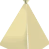 Pyramid weight Soft Gold