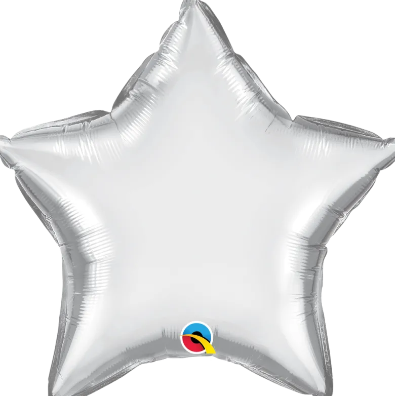 20ST Chrome Silver – Stjerne (Pakket)