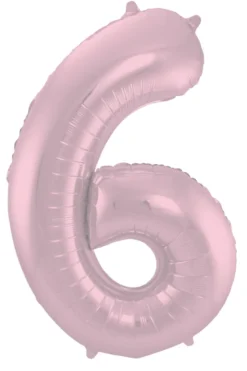 Tallballong - Nummer 6 -Pastel Rosa Matt