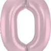 Tallballong - Nummer 0- Pastel Rosa Matt