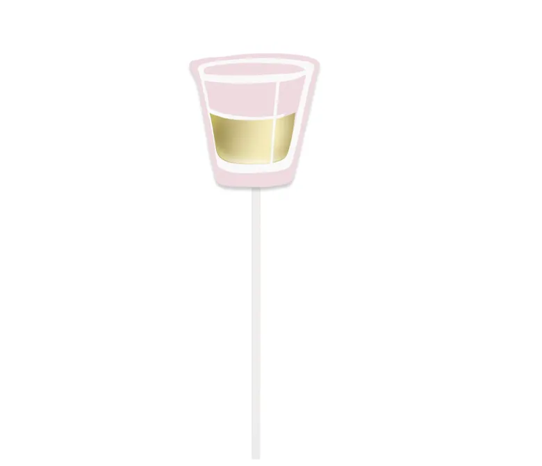 Utdrikningslag Dame - Rosa og Gull