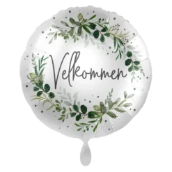 Velkommen - Grønn floral