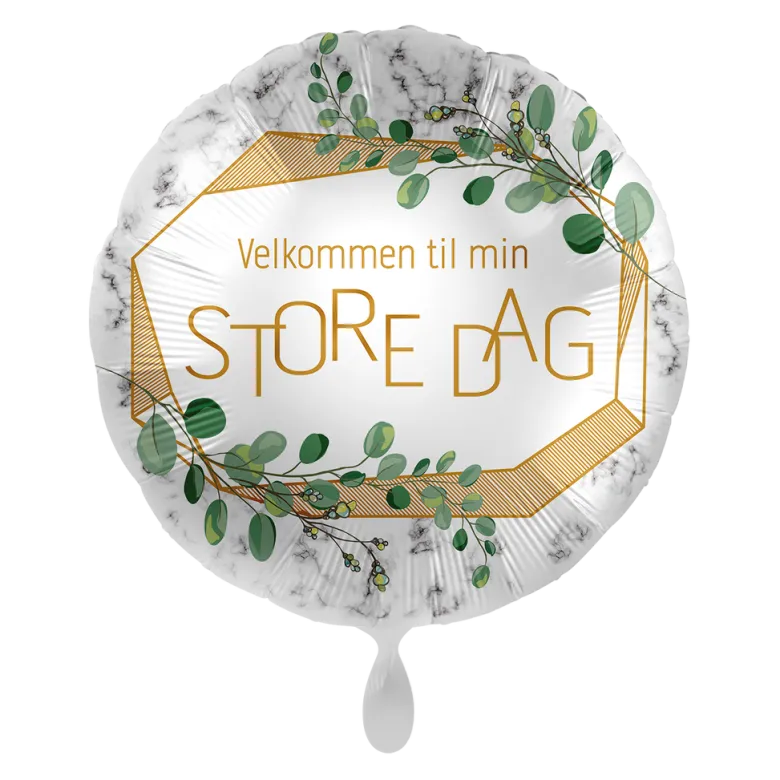 Velkommen til min store dag - Grønn